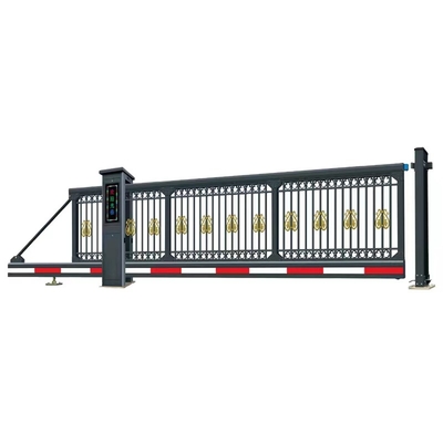 Industrial High Quality Industrial Entrance Door Driveway Floating Aluminum Automatic Sliding Door