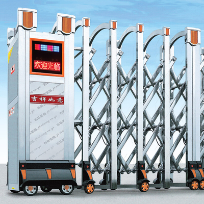 Industrial Automatic Sliding Electric Retractable Barrier Driveway Gate